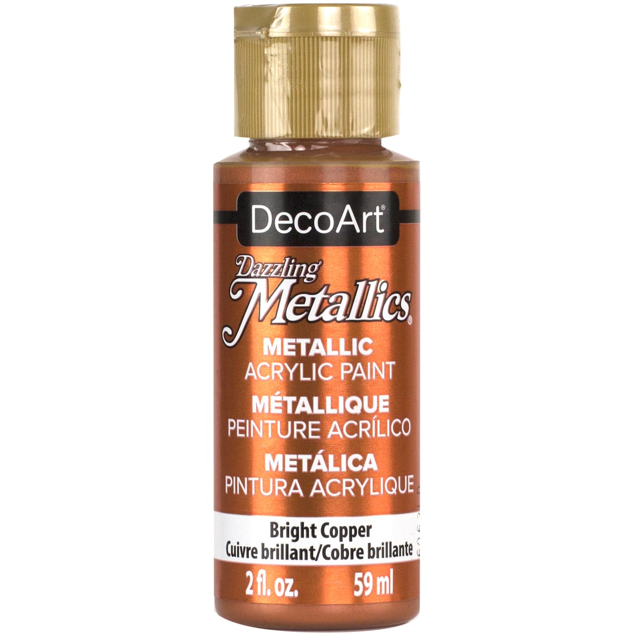 12 Pack: DecoArt® Dazzling Metallics® Paint, 2oz.